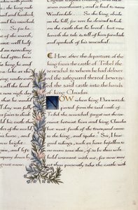 ランスロットデュラックの2つの断片のうちの1つ（再223038） 作： William Morris
